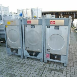 1000 liter tank i Rostfritt 304