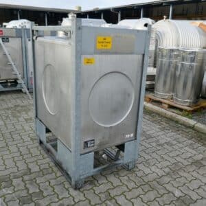 1000 liter tank i Syrafast 316