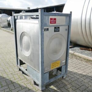 1000 liter tank i Syrafast 316