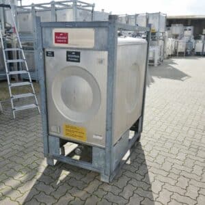 1000 liter tank i Syrafast 316