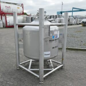 1038 liter tank i Syrafast 316