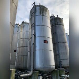 13600 liter tank i Syrafast 316