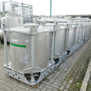 997 liter tank i Rostfritt 304