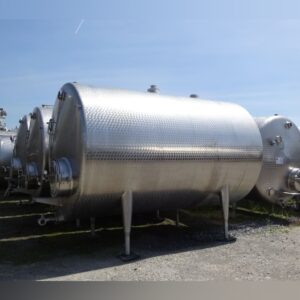 10000 liter tank i Rostfritt 304