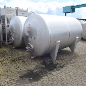 10000 liter tank i Rostfritt 304