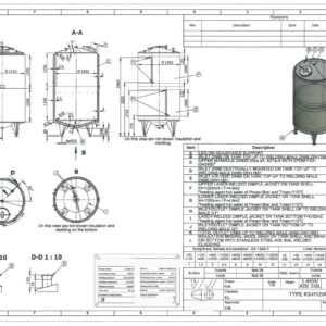 5200 liter tank i Syrafast 316